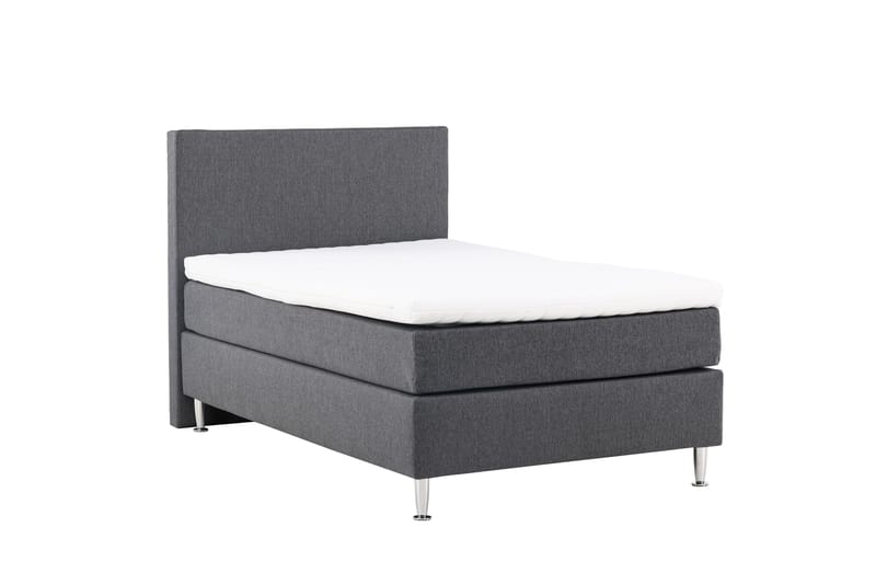 Toledo Sengepakke Kontinentalseng 120x200 cm, Mørk grå