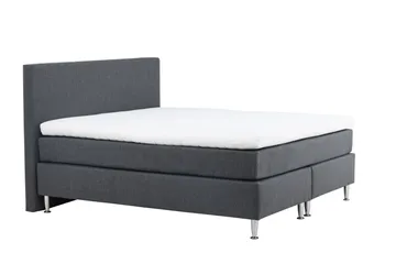 Toledo Sengepakke Kontinentalseng 180x200 cm - Mørk grå - Møbler - Senger - Kontinentalsenger