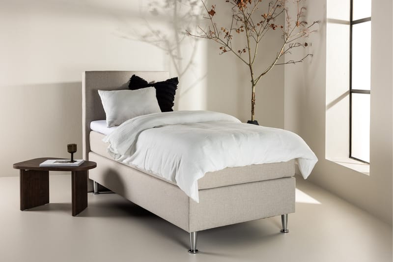 Toledo Sengepakke Kontinentalseng 90x200 cm - Beige - Møbler - Senger - Kontinentalsenger