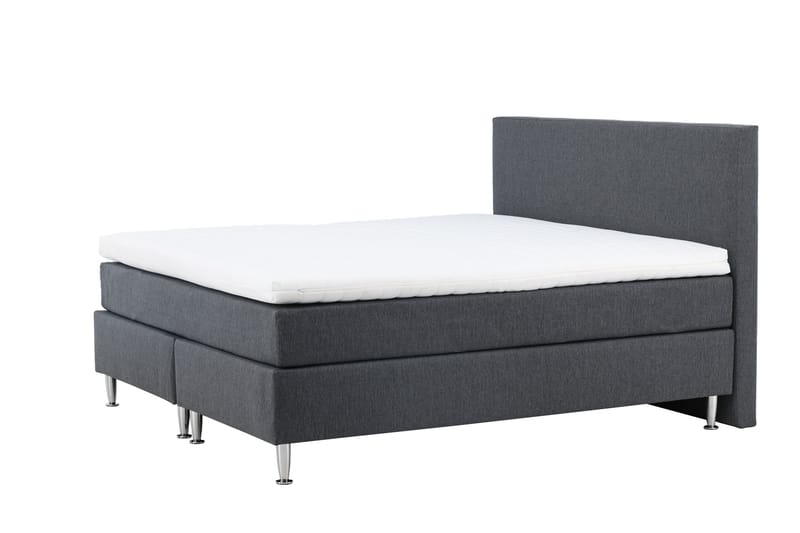 Toledo Sengepakke Kontinentalseng 180x200 cm - Mørk grå - Møbler - Senger - Kontinentalsenger