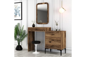 Ameias Møbelsett for Soverom Brun - Hanah Home - Møbler - Senger - Møbelsett til soverom