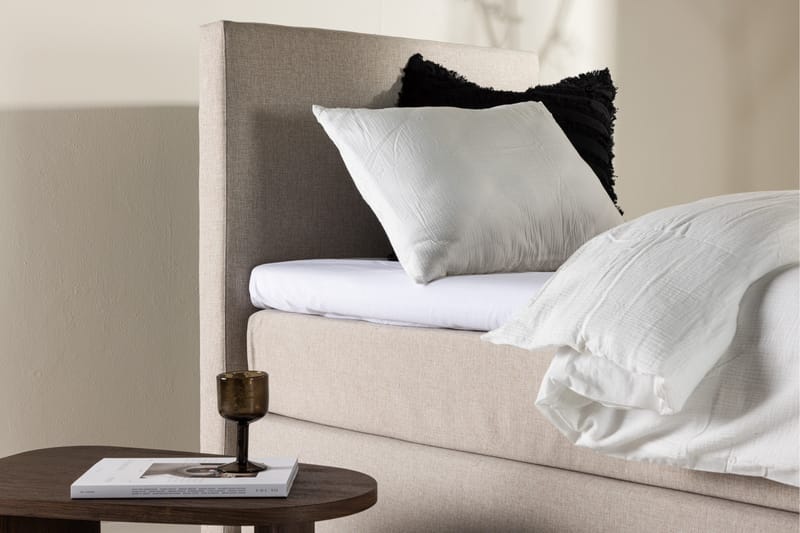 Toledo Sengepakke Kontinentalseng 90x200 cm - Beige - Møbler - Senger - Kontinentalsenger