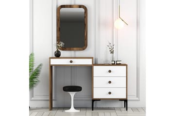 Ameias Møbelsett for Soverom Brun/Hvit - Hanah Home - Møbler - Senger - Møbelsett til soverom