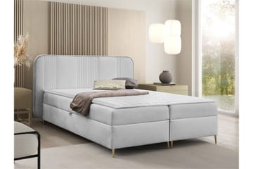 Alani Sengpakke Kontinentalseng 140x200 cm - Grå - Møbler - Senger - Kontinentalsenger