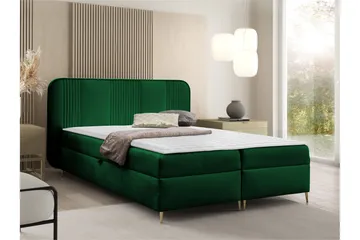 Alani Sengpakke Kontinentalseng 160x200 cm - Grønn - Møbler - Senger - Kontinentalsenger