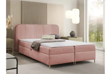 Alani Sengpakke Kontinentalseng 160x200 cm - Rosa - Møbler - Senger - Kontinentalsenger