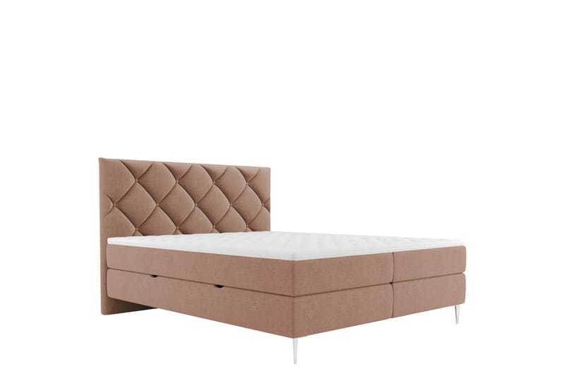 Alasia Sengpakke Kontinentalseng 140x200 cm - Brun - Møbler - Senger - Kontinentalsenger