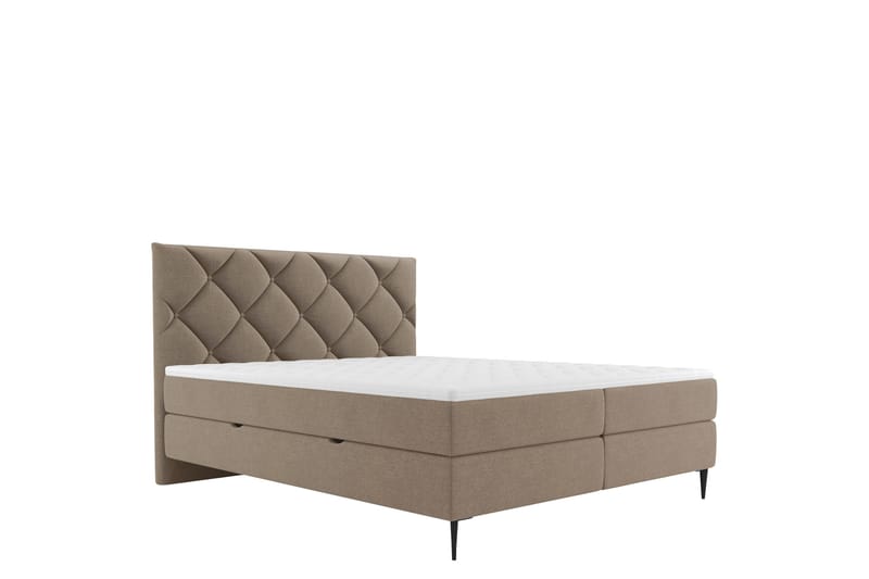 Alasia Sengpakke Kontinentalseng 160x200 cm - Brun - Møbler - Senger - Kontinentalsenger