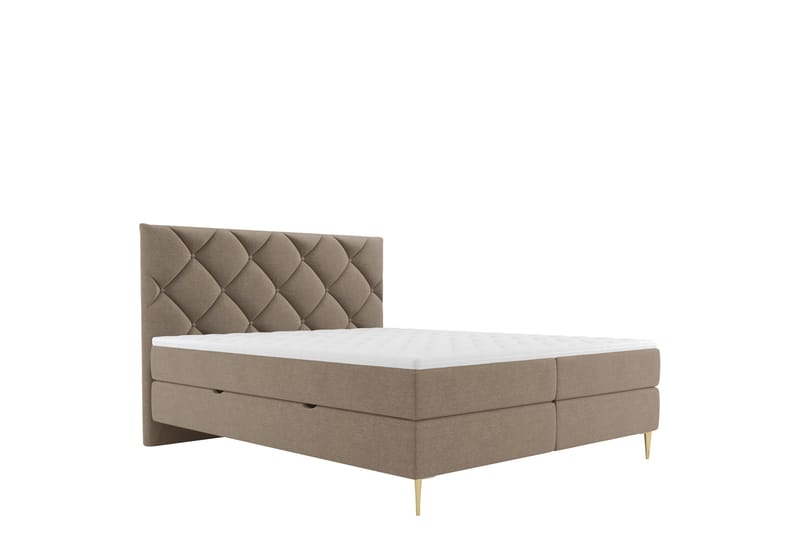 Alasia Sengpakke Kontinentalseng 160x200 cm - Brun - Møbler - Senger - Kontinentalsenger