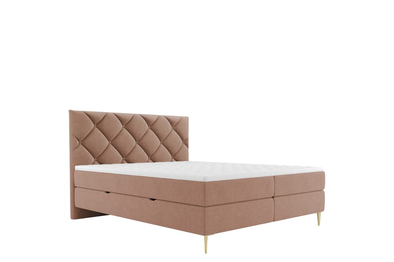 Alasia Sengpakke Kontinentalseng 160x200 cm - Brun - Møbler - Senger - Kontinentalsenger