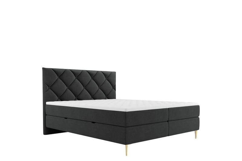 Alasia Sengpakke Kontinentalseng 160x200 cm - Svart - Møbler - Senger - Kontinentalsenger