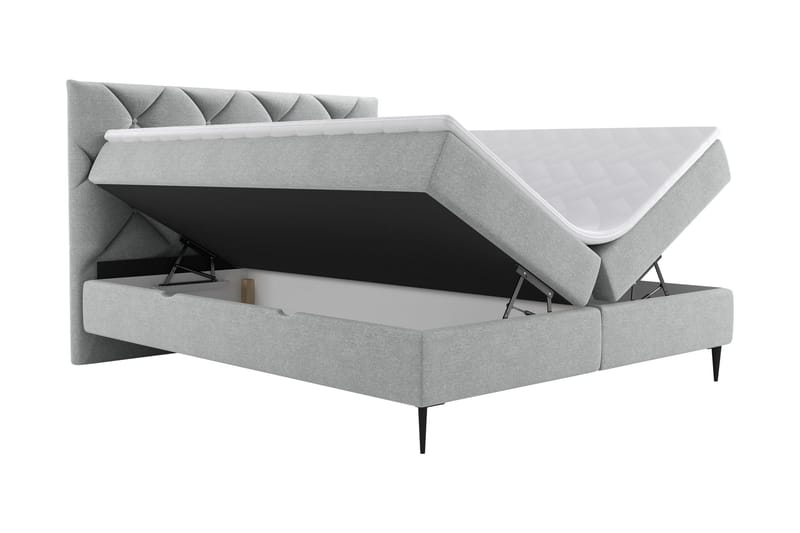 Alasia Sengpakke Kontinentalseng 160x200 cm - Svart - Møbler - Senger - Kontinentalsenger