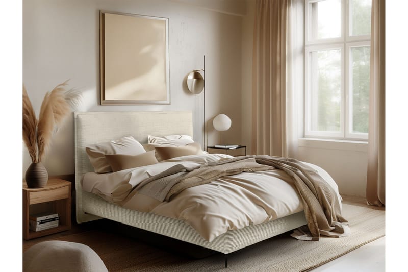 Alaudin Sengeramme 180x200 cm - Beige - Møbler - Senger - Sengeramme & sengestamme