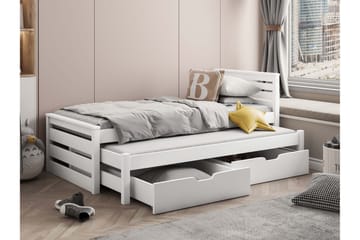 Alderamin Sengeramme 80x180 cm - Hvit - Møbler - Senger - Sengeramme & sengestamme