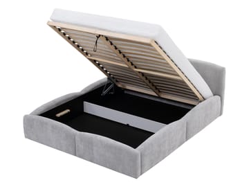 Aldrosen sengeramme med oppbevaring 180x200 cm - beige - Møbler - Senger - Senger med oppbevaring