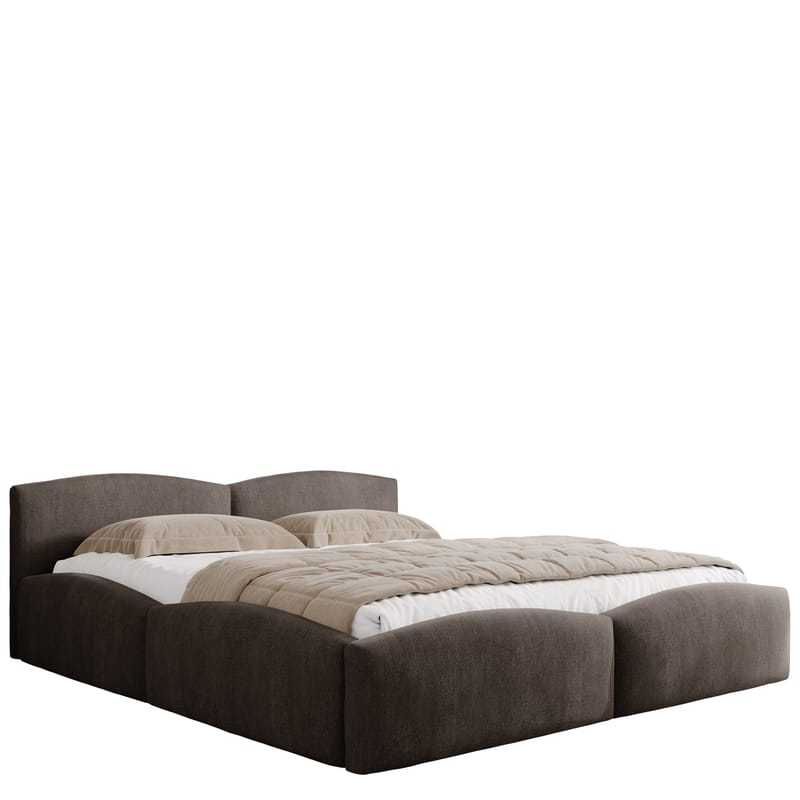 Aldrosen sengeramme med oppbevaring 180x200 cm, brun