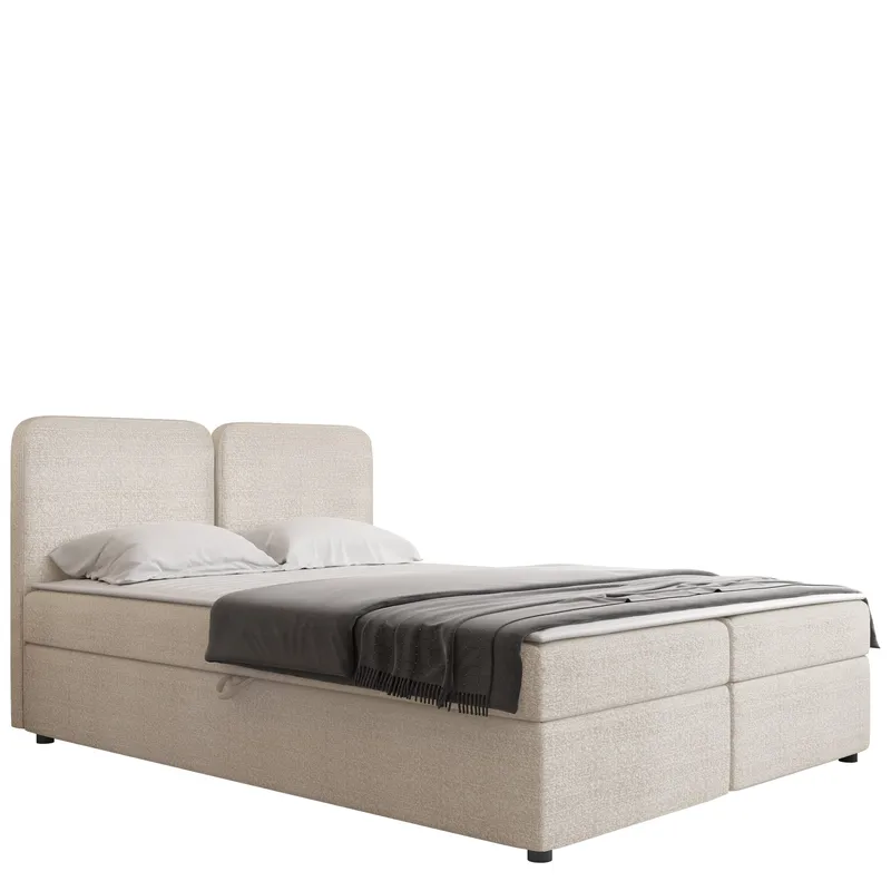 Allgunnen Sengepakke Kontinentalseng 140x200 cm, Beige