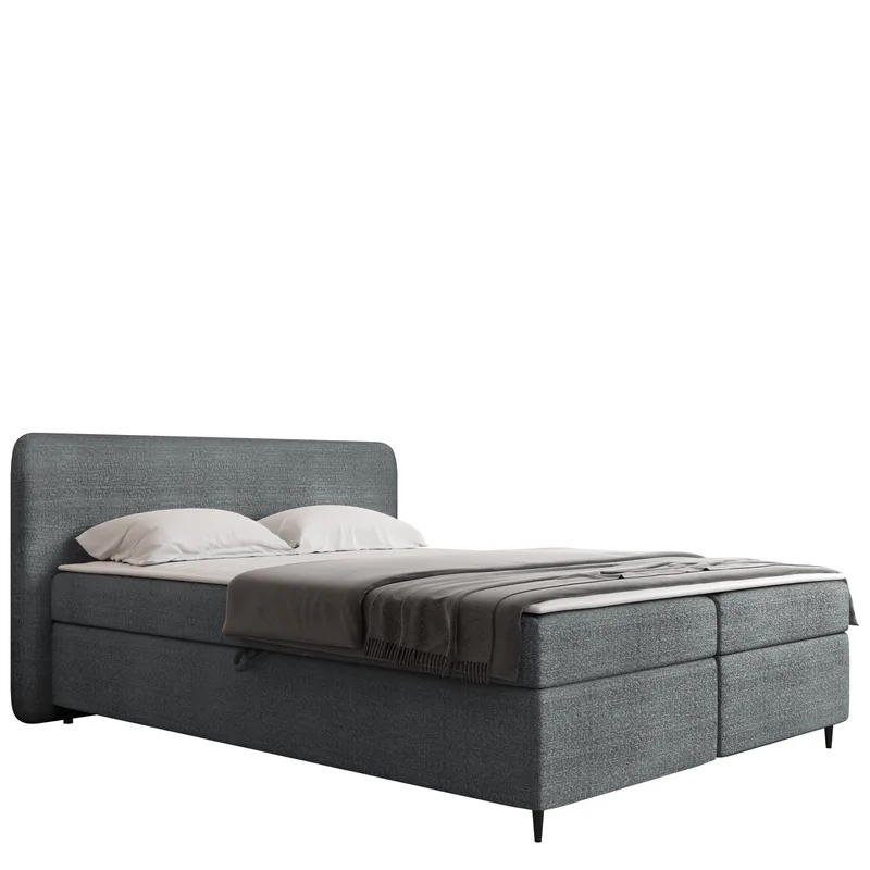 Allgunnen Sengepakke Kontinentalseng 140x200 cm, Grå