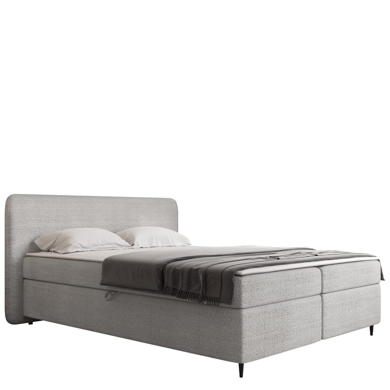 Allgunnen Sengepakke Kontinentalseng 140x200 cm - Grå - Møbler - Senger - Kontinentalsenger