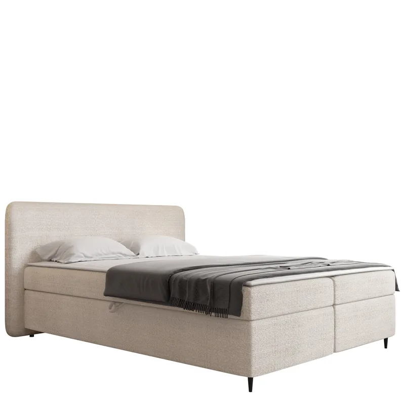 Allgunnen Sengepakke Kontinentalseng 160x200 cm, Beige