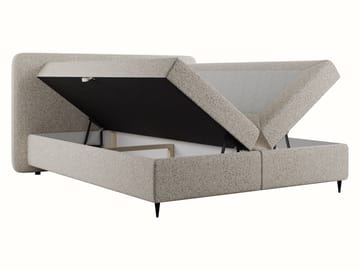 Allgunnen Sengepakke Kontinentalseng 160x200 cm - Grå - Møbler - Senger - Kontinentalsenger