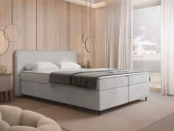 Allgunnen Sengepakke Kontinentalseng 160x200 cm - Grå - Møbler - Senger - Kontinentalsenger