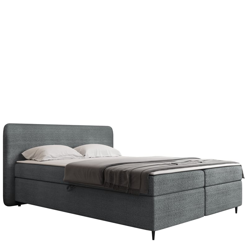 Allgunnen Sengepakke Kontinentalseng 180x200 cm - Grå - Møbler - Senger - Kontinentalsenger