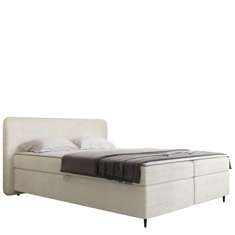 Allgunnen Sengepakke Kontinentalseng 180x200 cm, Hvit