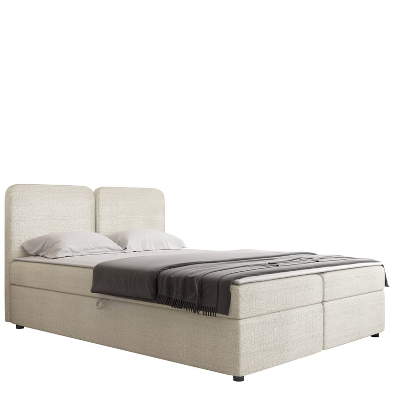 Allgunnen Sengepakke Kontinentalseng 180x200 cm, Hvit