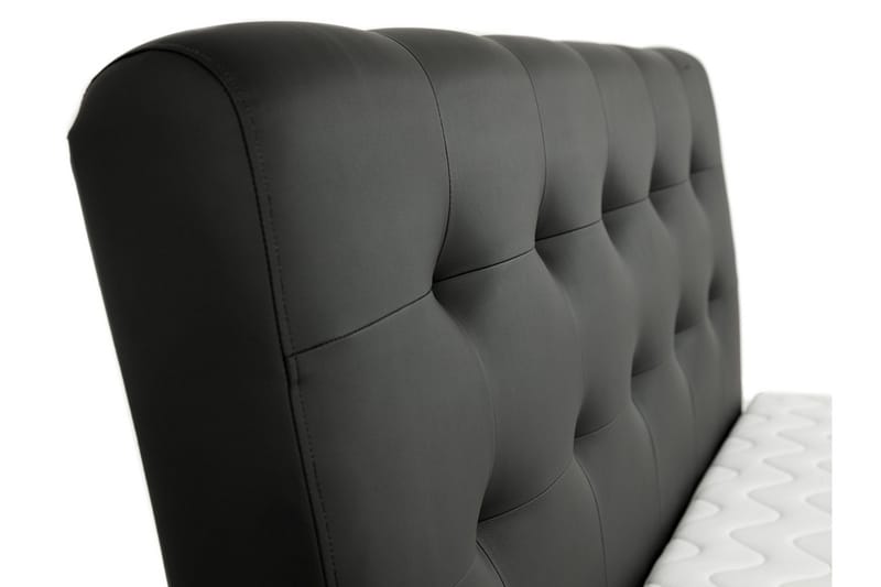 Alvik kontinentalseng 140x200 - Grå - Møbler - Senger - Kontinentalsenger