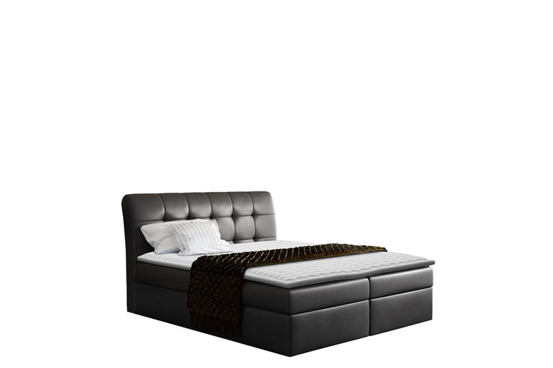 Alvik Sengpakke Kontinentalseng 160x200 cm, Svart