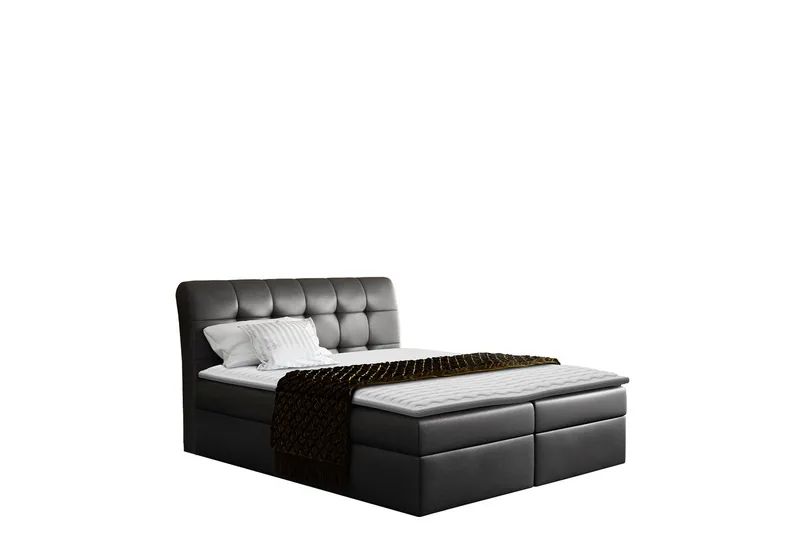 Alvik Sengpakke Kontinentalseng 180x200 cm, Svart