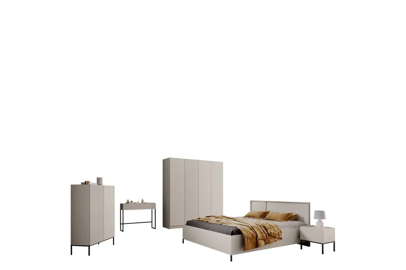 Amelus Møbelsett til Soverom, Cashmere