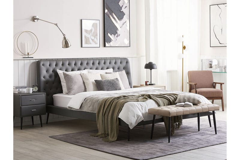 Aranne Møbelsett for Soverom - Grå - Møbler - Senger - Møbelsett til soverom