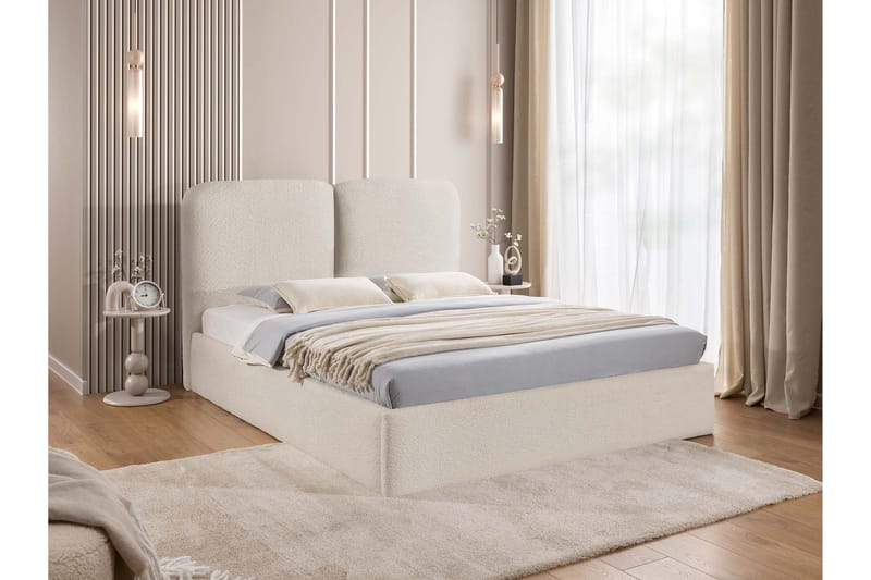 Arondel Oppbevaringsseng - Beige - Møbler - Senger - Senger med oppbevaring