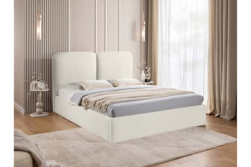 Arondel Oppbevaringsseng - Hvit - Møbler - Senger - Senger med oppbevaring