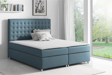 Asti Sengpakke Kontinentalseng 140x200 cm - Blå - Møbler - Senger - Kontinentalsenger