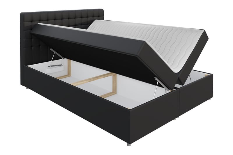 Asti Sengpakke Kontinentalseng 160x200 cm - Gul - Møbler - Senger - Kontinentalsenger