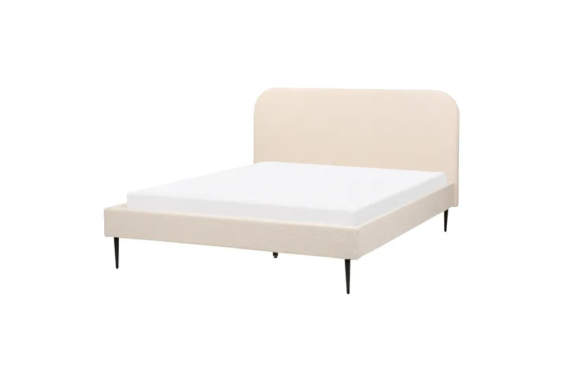 Baako Sengramme 160x200 cm - Beige/Svart - Møbler - Senger - Sengeramme & sengestamme