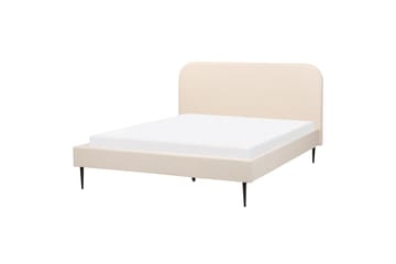 Baako Sengramme 160x200 cm - Beige/Svart - Møbler - Senger - Sengeramme & sengestamme