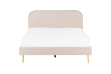 Baako Sengramme 180x200 cm - Beige/Gull - Møbler - Senger - Sengeramme & sengestamme