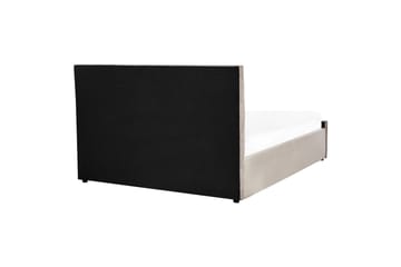 Badar Sengramme 160x200 cm - Taupe - Møbler - Senger - Senger med oppbevaring