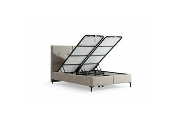 Badena Sengeramme 100x200 cm - Beige - Møbler - Senger - Sengeramme & sengestamme