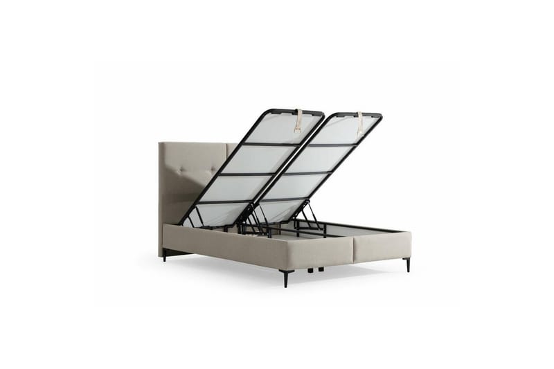 Badena Sengeramme 100x200 cm - Beige - Møbler - Senger - Sengeramme & sengestamme