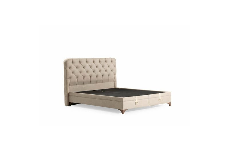 Barbados Sengeramme 100x200 cm - Beige - Møbler - Senger - Sengeramme & sengestamme