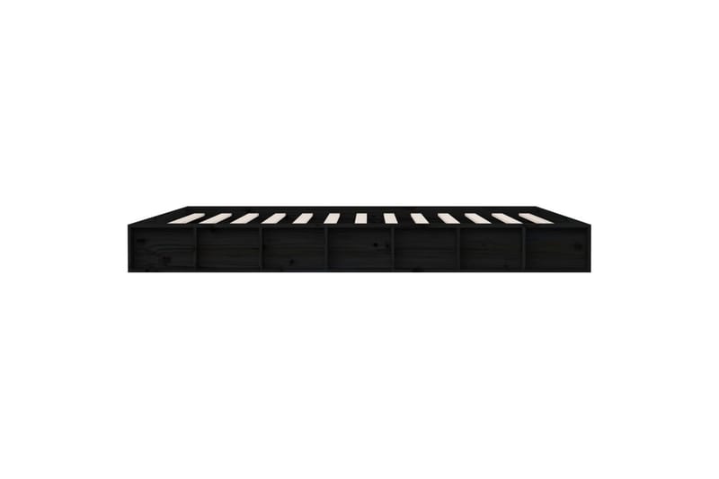 beBasic Sengeramme svart 120x200 cm heltre - Svart - Sengeramme & sengestamme