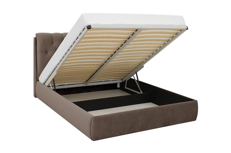 Bedford Sengpakke med Oppbevaring 180x200 cm - Brun - Møbler - Senger - Senger med oppbevaring