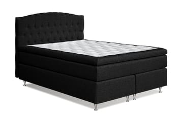 Belda Kontinentalseng 160x200 Fast/Medium - Svart - Møbler - Senger - Kontinentalsenger