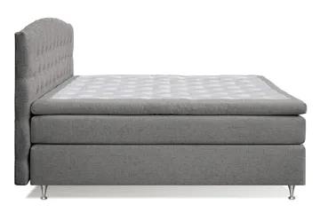 Belda Kontinentalseng 180x200 Fast/Medium - Grå - Møbler - Senger - Kontinentalsenger