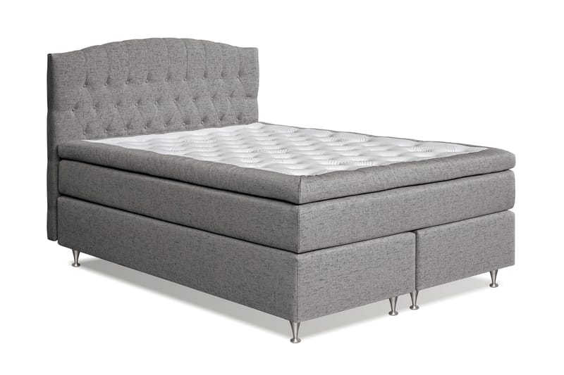 Belda Sengepakke 160x200 Fast/Medium - Grå - Møbler - Senger - Kontinentalsenger